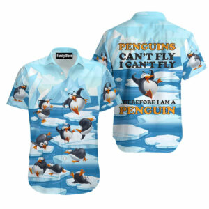 I Am A Penguin Aloha Hawaiian Shirts Pn303043Lb - For Men And Women - Kids  - Thelegend59