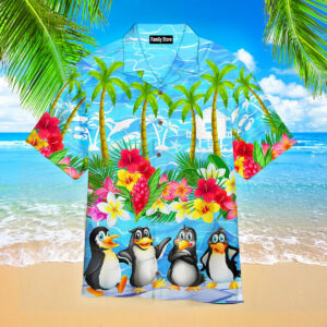 I Am A Penguin Aloha Hawaiian Shirts Pn303044Lb - For Men And Women - Kids  - Thelegend59