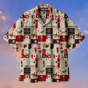 I Love My Country Canada Day Hawaiian Shirt Pn303025Lb - For Men And Women - Kids  - Thelegend59