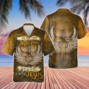 I Need Jesus Hawaiian Shirt For Men Women  - Thelegend59