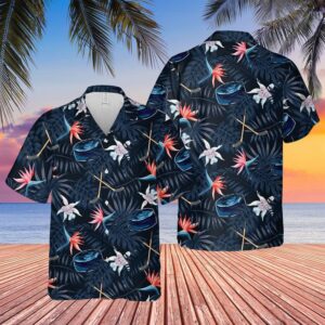 Ice Hockey Stick Puck Tropical Hawaiian Shirt For Men Women  - Thelegend59