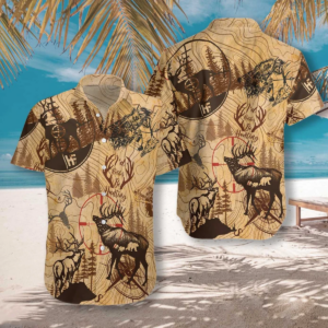 Id Rather Be Hunting Hawaiian Shirt For Men Women  - Thelegend59