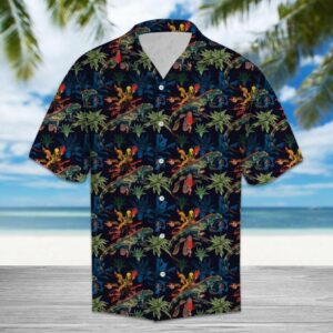 Iguanas Colorful Best Design Hawaiian Shirt For Men Women  - Thelegend59