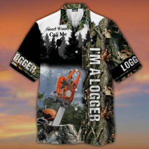 Im A Logger Hawaiian Shirt For Men Women  - Thelegend59