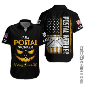 Im A Postal Worker Hawaiian Shirt For Men Women  - Thelegend59