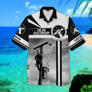 Im An Electrician Hawaiian Shirt For Men Women  - Thelegend59
