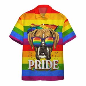 Im Pround So Is My Boxer Hawaiian Shirt For Men Women  - Thelegend59