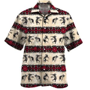 Indigenous Tan High Quality Unisex Hawaiian Shirt  - Thelegend59