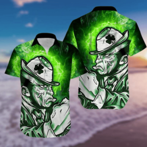 Irish Man Happy Patrick'S Day Hawaiian Shirt - For Men And Women - Kids  - Thelegend59