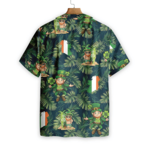 Irish People Proud Leprechaun Tropical Hawaiian Shirts - For Men And Women - Kids  - Thelegend59