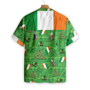 Irish People Proud Saint Patrick'S Day Short Sleeve Hawaiian Shirts - For Men And Women - Kids  - Thelegend59