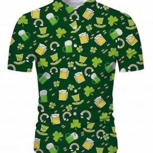Irish Pride Happy St. Patrick'S Day Celtic Symbols Hawaiian Aloha Hawaiian Shirtss  - Thelegend59