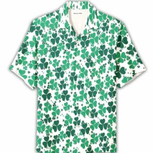 Irish Pride Happy St. Patrick'S Day Shamrock Hawaiian Aloha Hawaiian Shirtss  - Thelegend59