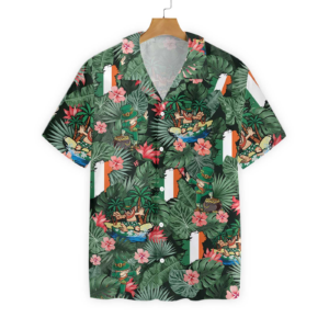 Irish Proud Happy Saint Patricks Day Hawaiian Shirt For Men Women  - Thelegend59