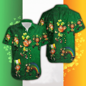 Irish Saint Patrick Day Hawaiian Shirts Aloha For Summer - For Men And Women - Kids  - Thelegend59