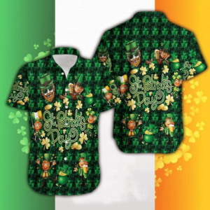 Irish Saint Patrick'S Day Hawaiian Shirts Aloha Hawaiian Shirt - For Men And Women - Kids  - Thelegend59