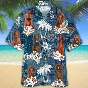Irish Setter Hawaiian Shirt - For Men And Women - Kids  - Thelegend59