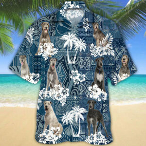 Irish Wolfhound Hawaiian Shirt - For Men And Women - Kids  - Thelegend59