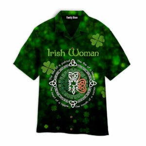 Irish Woman Happy St Patrick Hawaiian Shirts Pn303026Lb - For Men And Women - Kids  - Thelegend59