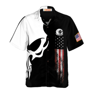 Ironworker Proud Skull Hawaiian Shirt - For Men And Women - Kids  - Thelegend59