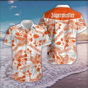 Jagermeitee Flower Hawaiian Shirt  - Thelegend59
