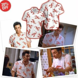 Jerry Seinfeld All Over Print Summer Hawaiian Shirt  - Thelegend59