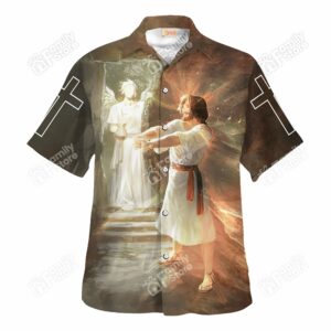 Jesus Glory Of God Hawaiian Shirt - For Men And Women - Kids  - Thelegend59