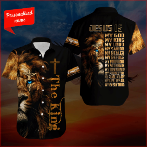 Jesus Is My Everything Personalized Hawaiian Shirt - For Men And Women - Kids  - Thelegend59