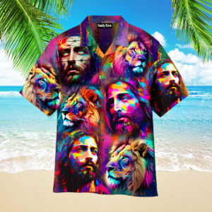 Jesus Is My God Aloha Hawaiian Shirts Pn303076Lb - For Men And Women - Kids  - Thelegend59