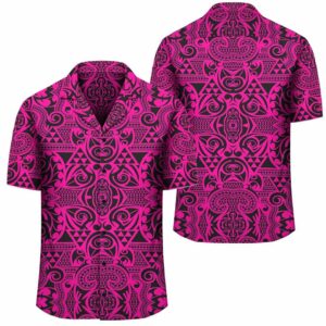 Kakau Turtle Pink Hawaiian Shirt  - Thelegend59
