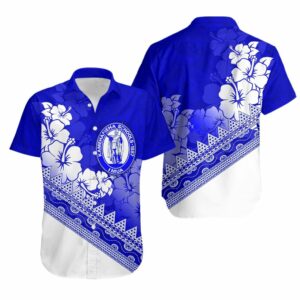 Kamehameha Schools Hawaiian Shirt Hibiscus Lt6  - Thelegend59