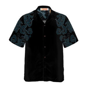 Kanagawa Dragon Hawaiian Shirt - For Men And Women - Kids  - Thelegend59