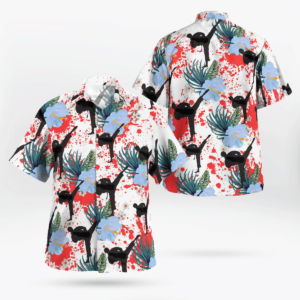 Karate Martial Arts All Over Print 3D Flowery Aloha Summer Beach Hawaiian Shirt  - Thelegend59
