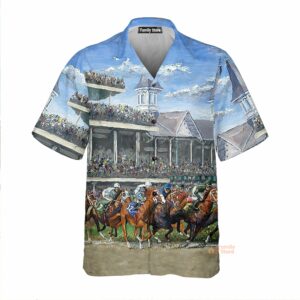 Kentucky Derby Horse Racing Hawaiian Shirt - For Men And Women - Kids  - Thelegend59
