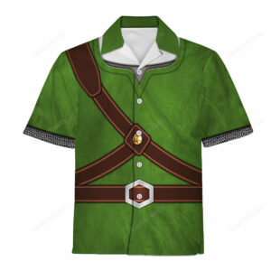 Knights Of Skyloft Green Hawaiian Shirt - For Men And Women - Kids  - Thelegend59