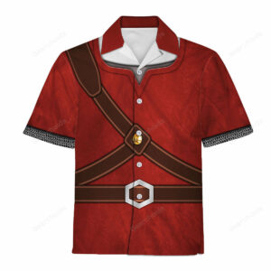 Knights Of Skyloft Red Hawaiian Shirt - For Men And Women - Kids  - Thelegend59