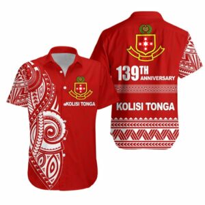 Kolisi Tonga Hawaiian Shirt Happy Anniversary  - Thelegend59