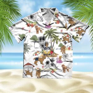 Labradoodle Hawaiian Shirt Hawaii Beach Retro  - Thelegend59