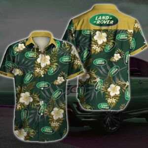 Land Rover Hawaiian Graphic Print Short Sleeve  - Thelegend59