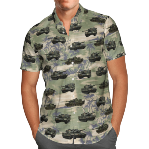 Leopard 2 Germany Green Unique Design Unisex Hawaiian Shirt  - Thelegend59