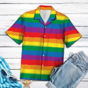 Lgbt Hawaiian Aloha Hawaiian Shirtss  - Thelegend59