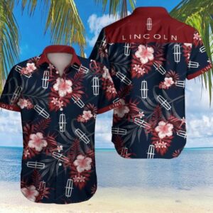 Lincoln Hawaiian Graphic Print Short Sleeve  - Thelegend59