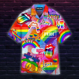 Love Pride Lgbt Hawaiian Shirt Pn303228Lb - For Men And Women - Kids  - Thelegend59