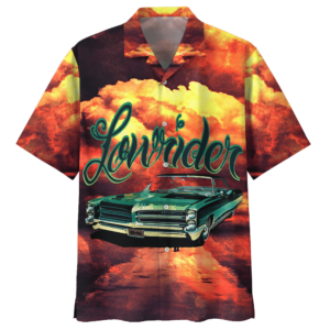 Lowrider Red Amazing Design Unisex Hawaiian Shirt  - Thelegend59