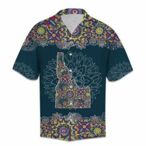 Mandala Idaho Holiday Matching Hawaiian Aloha Hawaiian Shirtss  - Thelegend59
