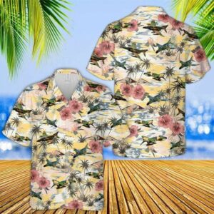 Mcdonnell Douglas F-4 Phantom Ii Us Air Force Unisex Hawaiian Shirts  - Thelegend59