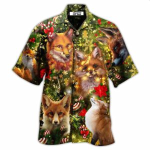Merry Christmas Foxmask - Hawaiian Shirt - For Men And Women - Kids  - Thelegend59