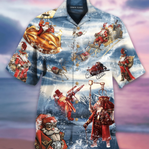 Merry Steampunk Christmas Hawaiian Shirt For Men Women  - Thelegend59