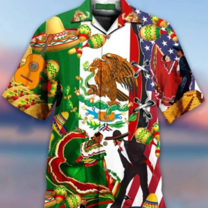 Mexican Hawaiian Shirt For Men Women  - Thelegend59