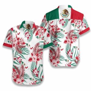 Mexico Proud Hawaiian Aloha Hawaiian Shirts  - Thelegend59